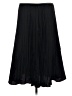 Magaschoni Solid Black Wool Skirt Size 12 - photo 2