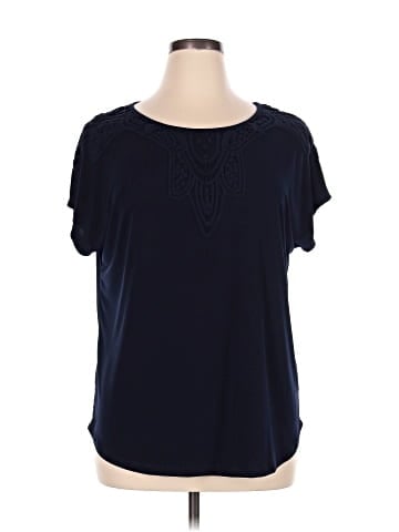 Carmen Carmen Marc Valvo Short Sleeve Top (view 1)