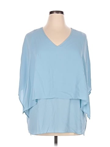Karen Kane 3/4 Sleeve Blouse (view 1)