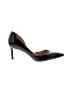 J.Crew 100% Leather Black Heels Size 10 1/2 - photo 1