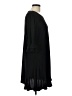CeCe Solid Black Casual Dress Size L - photo 4