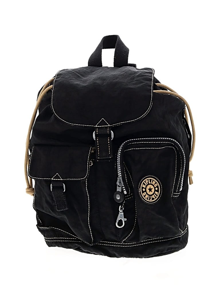 Pre-owned Kipling Backpack In Black