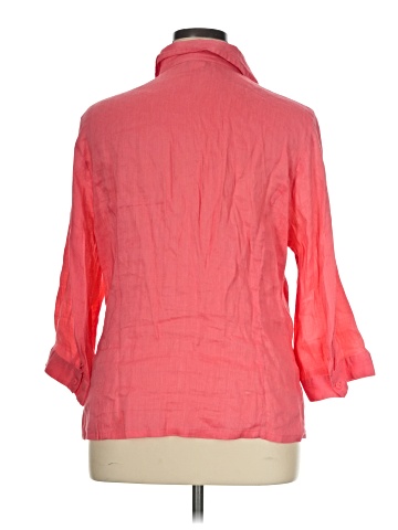 Sarah Spencer 3/4 Sleeve Button-Down Shirt (view 2)