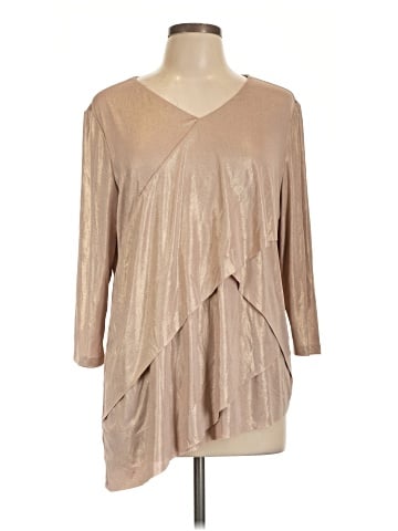 Travelers by Chico's 3/4 Sleeve Blouse (view 1)