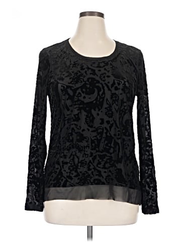 Simply Vera Vera Wang Long Sleeve Blouse (view 1)
