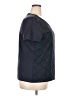 Basic Editions Black Short Sleeve Top Size XXL - photo 4