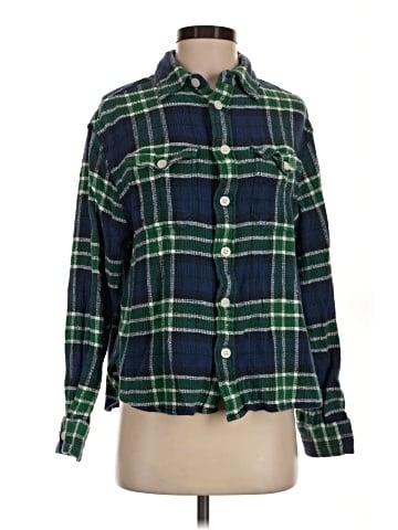 BDG Long Sleeve Button-Down Shirt (view 1)