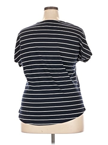 Jones New York Signature Short Sleeve Blouse (view 2)