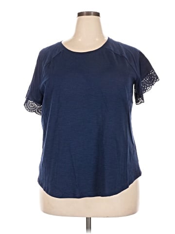 St. John's Bay Short Sleeve Top (view 1)