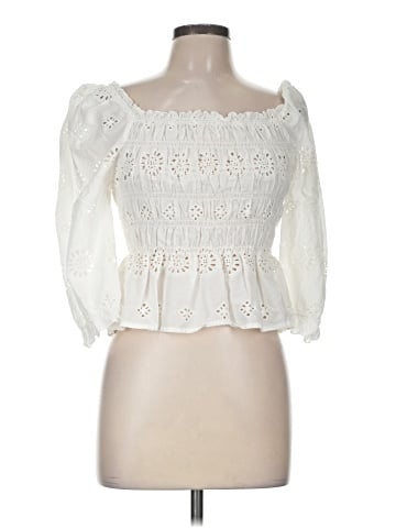 Adiva 3/4 Sleeve Blouse (view 1)