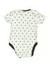 Amazon Essentials 100% Cotton Polka Dots Ivory Short Sleeve Onesie Size 3-6 mo - photo 2