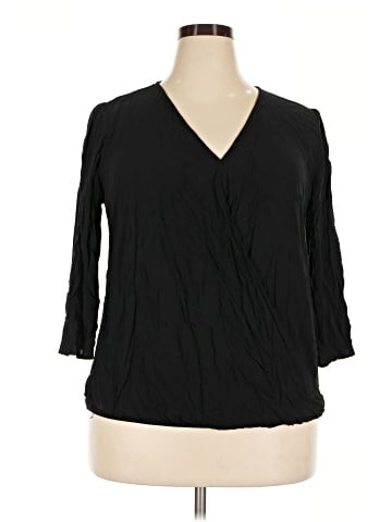 Faded Glory 3/4 Sleeve Blouse (view 1)