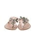 Forever Gold Flip Flops Size 8 1/2 - photo 2