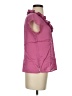 Talbots Solid Pink Short Sleeve Blouse Size 4 - photo 4