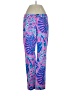 Lilly Pulitzer Print Blue Casual Pants Size 2 - photo 1