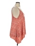 Bisou Bisou Orange Sleeveless Blouse Size XL - photo 4