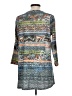 One World Blue 3/4 Sleeve Blouse Size L - photo 2