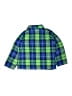 Gap Kids Plaid Green Long Sleeve Button-Down Shirt Size 8 - photo 2