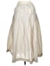Max Studio Metallic Ivory Casual Skirt Size L - photo 2