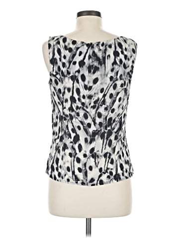 St. John Sleeveless Silk Top (view 2)