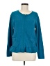 Chico's 100% Wool Teal Wool Coat Size Med (1) - photo 1