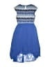 Speechless Argyle Blue Dress Size 10 - photo 2