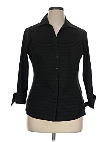 Zac & Rachel 3/4 Sleeve Button-Down Shirt (view 1)