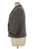 NY Collection Chevron-herringbone Gray Blazer Size XL - photo 5