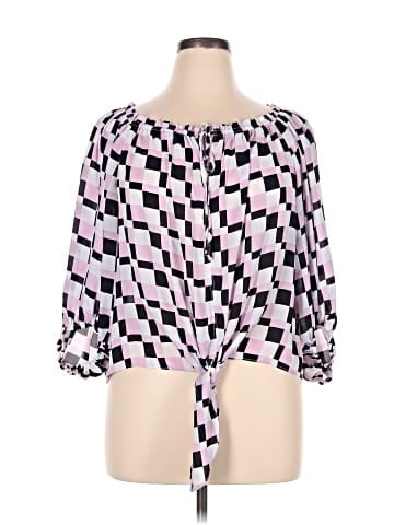 Cato 3/4 Sleeve Blouse (view 1)