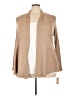 JM Collection Tan Cardigan Size 3X - photo 1