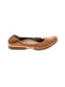ABEO 100% Leather Solid Tan Flats Size 8 - photo 1