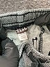 Tea 100% Cotton Chevron-herringbone Gray Casual Pants Size 12-18 mo - photo 3