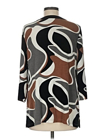 Travelers by Chico's 3/4 Sleeve T-Shirt (view 2)