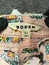 Boden Print Ivory Short Sleeve Blouse Size 14 - photo 7