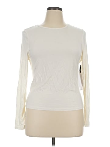 New York & Company Long Sleeve T-Shirt (view 1)