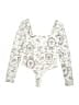 Francesca's Ivory Bodysuit Size S - photo 1