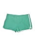 Roxy 100% Polyester Color Block Green Athletic Shorts Size 12 - photo 1