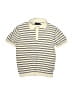 Zara Ivory Short Sleeve Polo Size 13 - 14 - photo 1