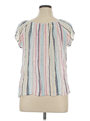 Seven7 Short Sleeve Blouse (view 2)