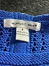 August Silk Blue Pullover Sweater Size S - photo 7