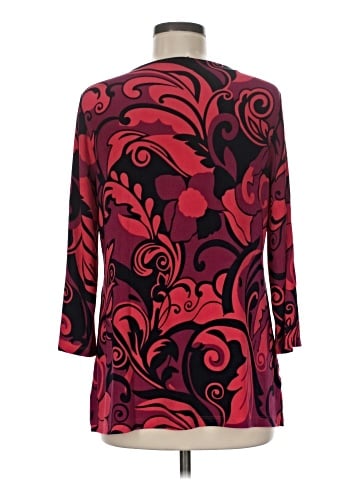 Travelers by Chico's 3/4 Sleeve T-Shirt (view 2)