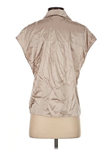 Current Air Short Sleeve Silk Top (view 2)