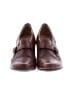 Strictly Comfort 100% Leather Brown Heels Size 7 1/2 - photo 2