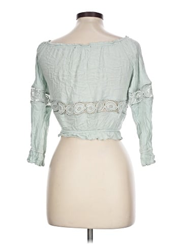 Papaya 3/4 Sleeve Top (view 2)