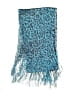 2 Chic 100% Polyester Animal Print Teal Scarf One size - photo 2