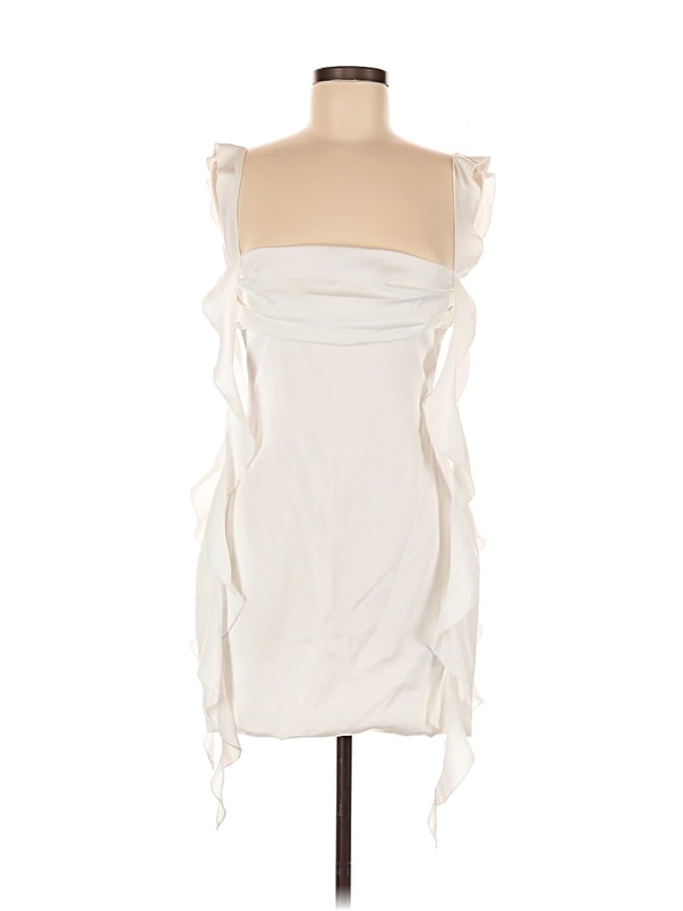 Pre-owned Peppermayo Cocktail Dress In Ivory