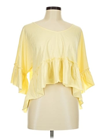 Francesca's 3/4 Sleeve Blouse (view 1)