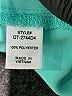 Zenana 100% Polyester Teal Short Sleeve Blouse Size XL - photo 8
