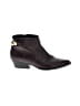 Tibi 100% Leather Burgundy Ankle Boots Size EU 40 - photo 1