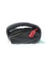 OFF-WHITE Black Leather Pump Pouch Bag One size - photo 1